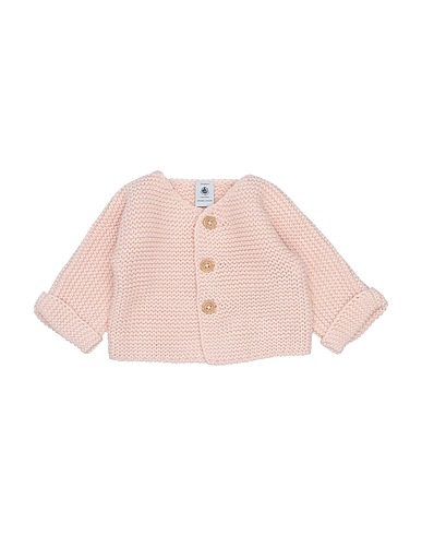 PETIT BATEAU Cardigan Rosa chiaro 100% Cotone
