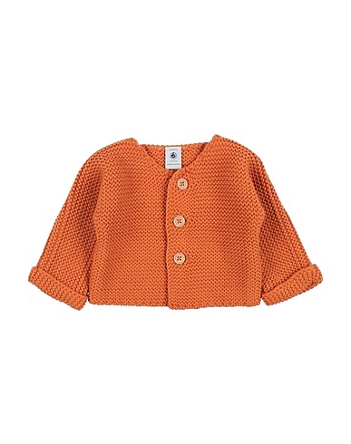 PETIT BATEAU Cardigan Brown 100% Cotton