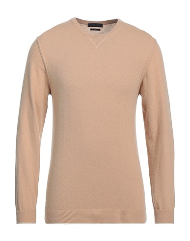 DANIELE FIESOLI Jumper Camel 90% Wool, 10% Cashmere