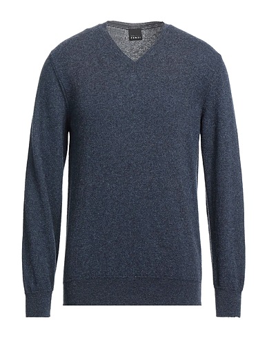 ANDREA FENZI Pullover Nachtblau 100% Geelongwolle