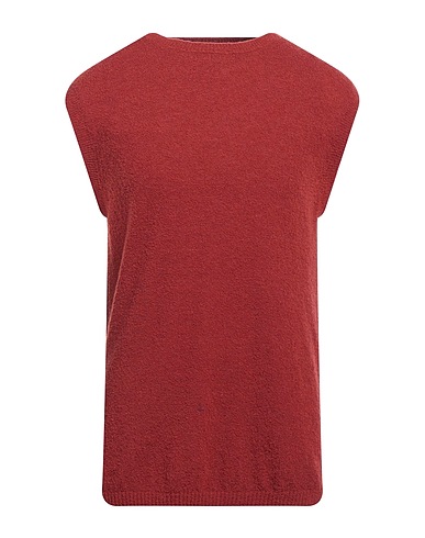 DANIELE FIESOLI Maglia Gilet Ruggine 65% Lana Merino, 25% Poliammide, 10% Cachemire