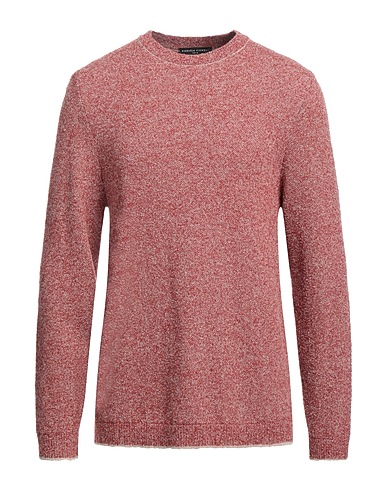 DANIELE FIESOLI KNITWEAR Rust 65% Merino Wool, 25% Polyamide, 10% Cashmere