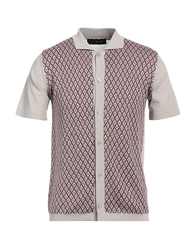 TAGLIATORE Cardigan Beige 100% Cotton