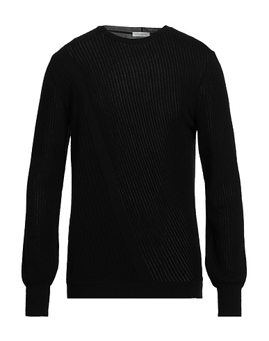 PAOLO PECORA Sweater Black 100% Cotton