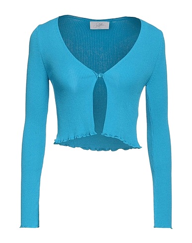 SOALLURE Cardigan Azure 88% Viscose, 12% PBT - Polybutylene terephthalate