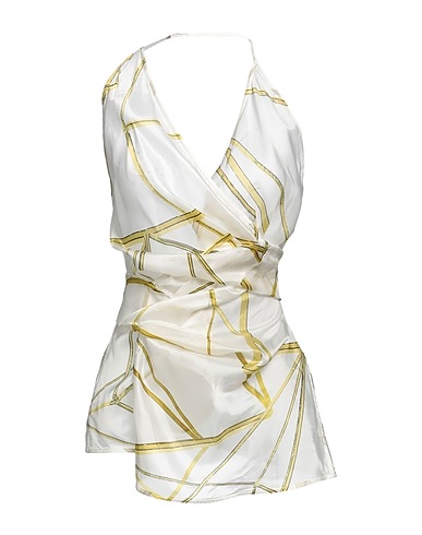 RICK OWENS Top Ivory 100% Cupro