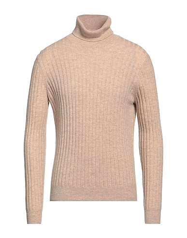 MALO Polo neck OPTIMUM Beige 70% Wool, 30% Cashmere