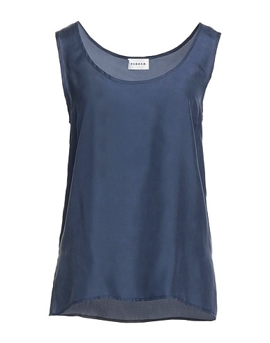 P.A.R.O.S.H. Silk top Midnight blue 100% Silk