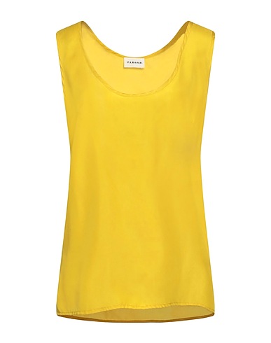 P.A.R.O.S.H. Top Giallo ocra 100% Seta