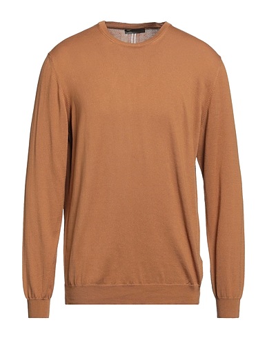 +39 MASQ Jumper Camel 100% Cotton