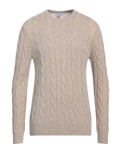 MALO Jumper Beige 70% Wool, 30% Cashmere