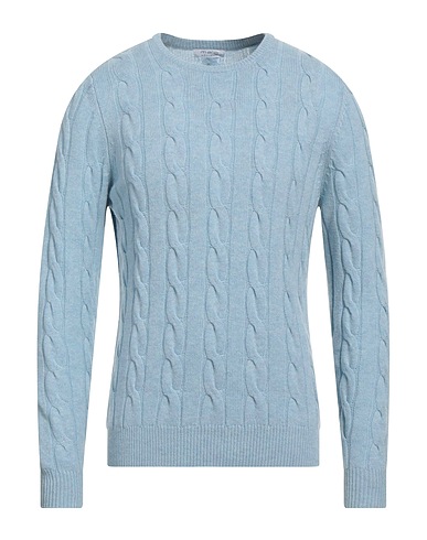MALO Jumper Sky blue 70% Wool, 30% Cashmere