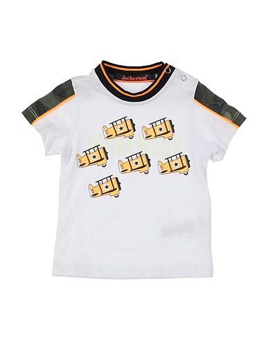 JECKERSON T-shirt White 100% Cotton