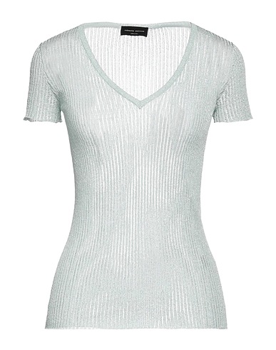 ROBERTO COLLINA Sweater Sky blue 82% Viscose, 18% Polyester