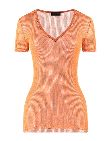 ROBERTO COLLINA Jumper Rust 82% Viscose, 18% Polyester