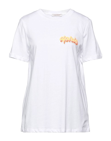 FIRSTAGE Camiseta Blanco 100% Algodón