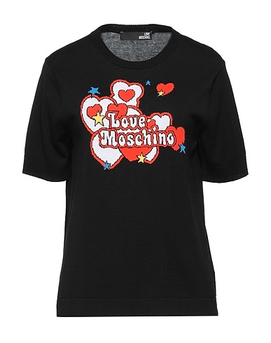 LOVE MOSCHINO Jumper Black 100% Cotton