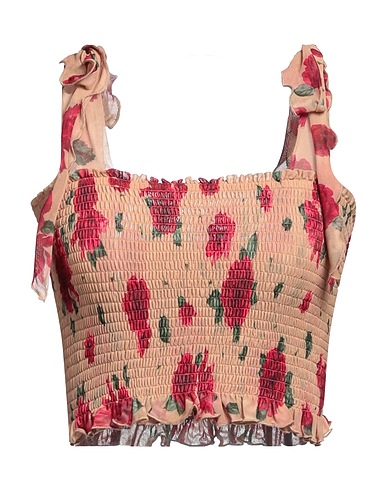 ANIYE BY Crop top Camel 100% Polyester