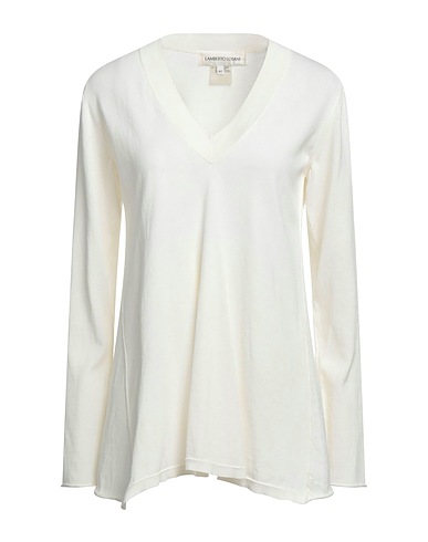 LAMBERTO LOSANI Sweater Ivory 100% Cotton