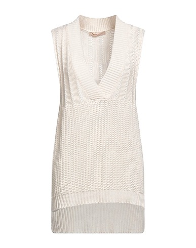 RINASCIMENTO Jumper Ivory 50% Cotton, 50% Acrylic
