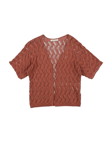 ZHOE & TOBIAH Strickjacke Braun 100% Baumwolle