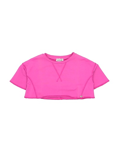 PLEASE Felpa Fucsia 95% Cotone, 5% Elastan