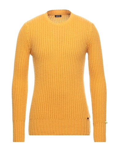 DISTRETTO 12 Pullover Pastellgelb 80% Wolle, 20% Polyamid