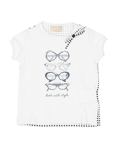 ELSY T-shirt White 95% Cotton, 5% Elastane