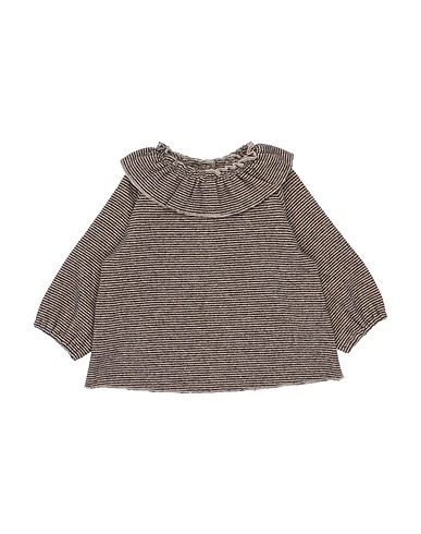 ZHOE & TOBIAH Jumper Dark brown 42% Cotton, 42% Acrylic, 6% Polyamide, 6% Polyester, 4% Elastane