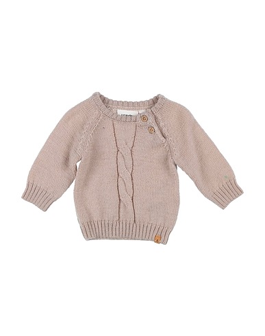 LIL' ATELIER Jumper Beige 100% Merino Wool