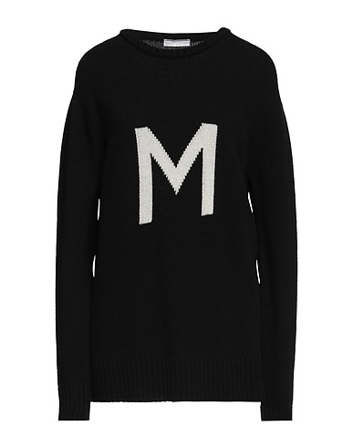 MAJESTIC FILATURES Sweater Black 70% Wool, 30% Cashmere