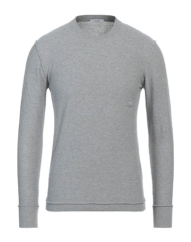PAOLO PECORA Pullover Grigio chiaro 100% Cotone