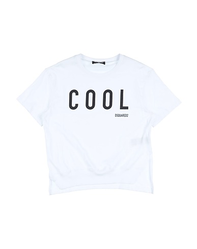 DSQUARED2 T-shirt Bianco 100% Cotone