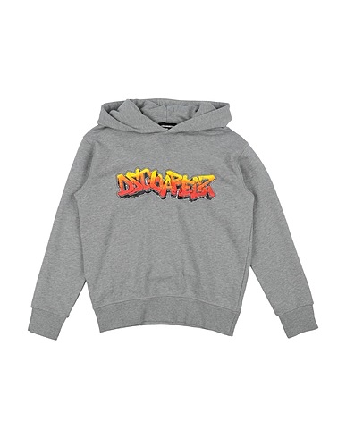 DSQUARED2 Felpa Grigio chiaro 100% Cotone