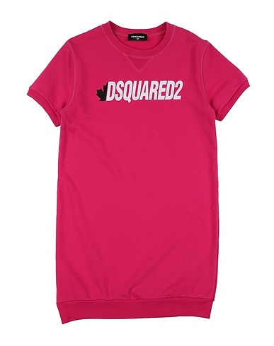 DSQUARED2 Dress Fuchsia 100% Cotton