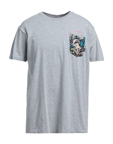DANIELE ALESSANDRINI HOMME T-shirt Grey 100% Cotton