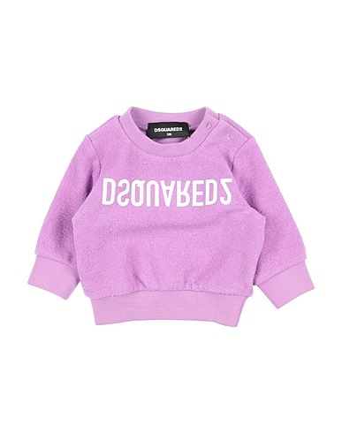 DSQUARED2 Sweatshirt Malve 100% Baumwolle