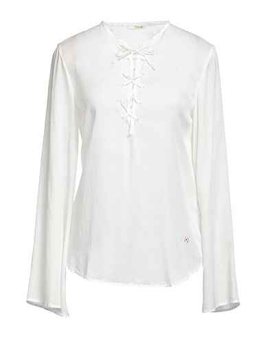 (+) PEOPLE Top White 100% Cotton