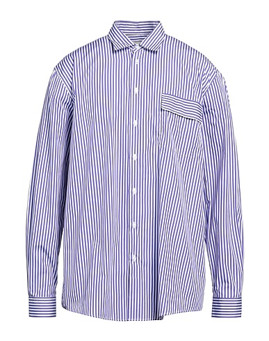 PAURA Camicia a righe Viola 100% Cotone