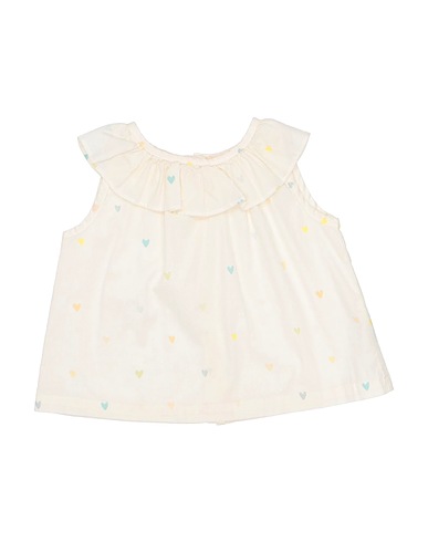 BABE & TESS トップス アイボリー コットン 97% / ポリウレタン 3%