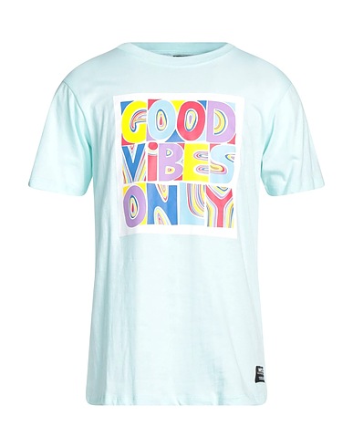 WESC T-Shirt Tūrkis 100% Baumwolle