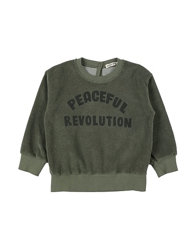 BABE & TESS Sweatshirt Military green 80% Cotton, 20% Polyester