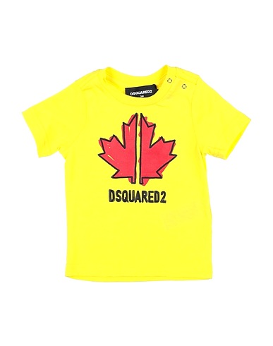 DSQUARED2 T-shirt Yellow 100% Cotton