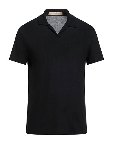 YES LONDON T-shirt Black 100% Cotton
