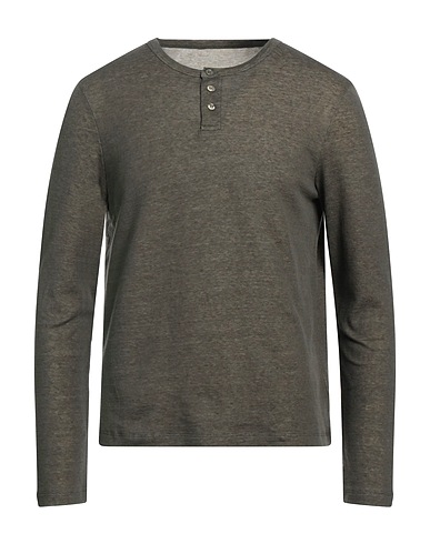 MAJESTIC FILATURES T-shirt Military green 70% Cotton, 30% Cashmere
