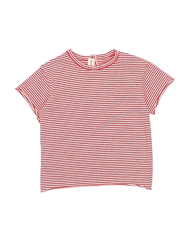 BABE & TESS T-Shirt Rot 94% Baumwolle, 6% Elastan