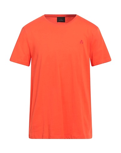 PEUTEREY T-shirt Arancione 100% Cotone