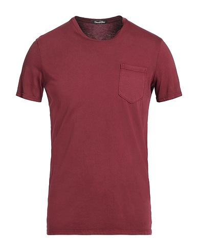 DANIEL RAY T-shirt Burgundy 100% Cotton