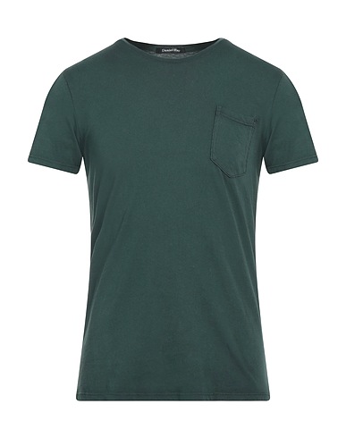 DANIEL RAY T-shirt Verde scuro 100% Cotone