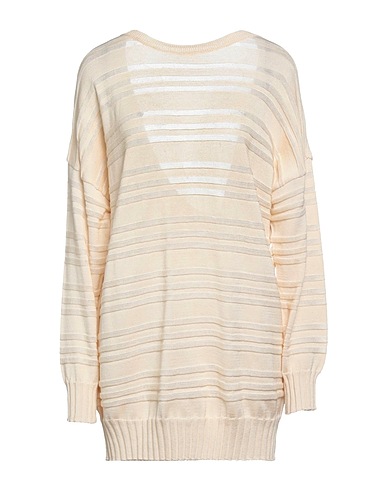 SIMONA CORSELLINI Jumper Ivory 100% Cotton